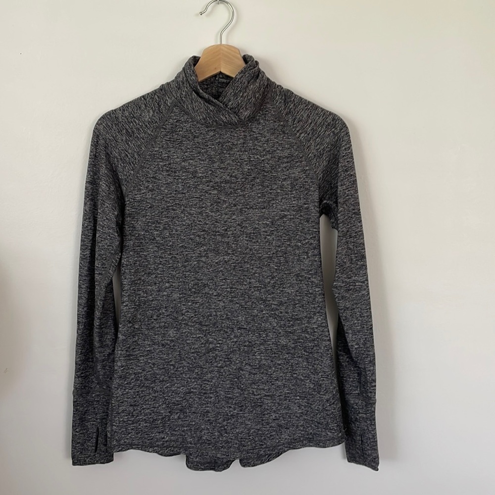 Lululemon Peplum Warm Your Core Long Sleeve Shirt